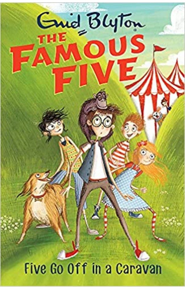 Five Go Off In A Caravan: Book 5 (Famous Five) - Paperback